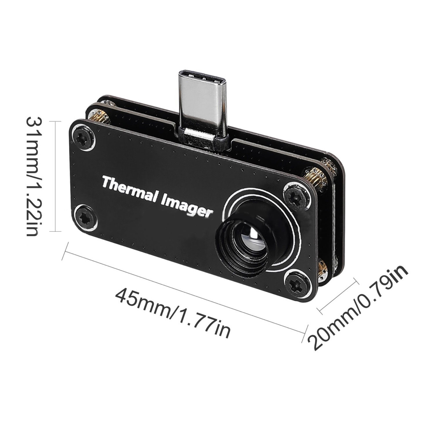 Tiop01 Thermal Camera - TIOP01 Тепловизор 32x32 для мобильных телефонов