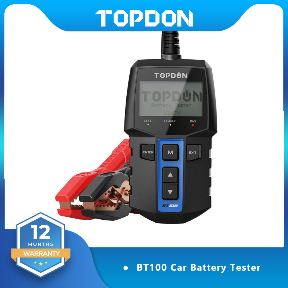 Topdon Tc001 Thermal Camera - TOPDON BT100 12 В тестер автомобильного