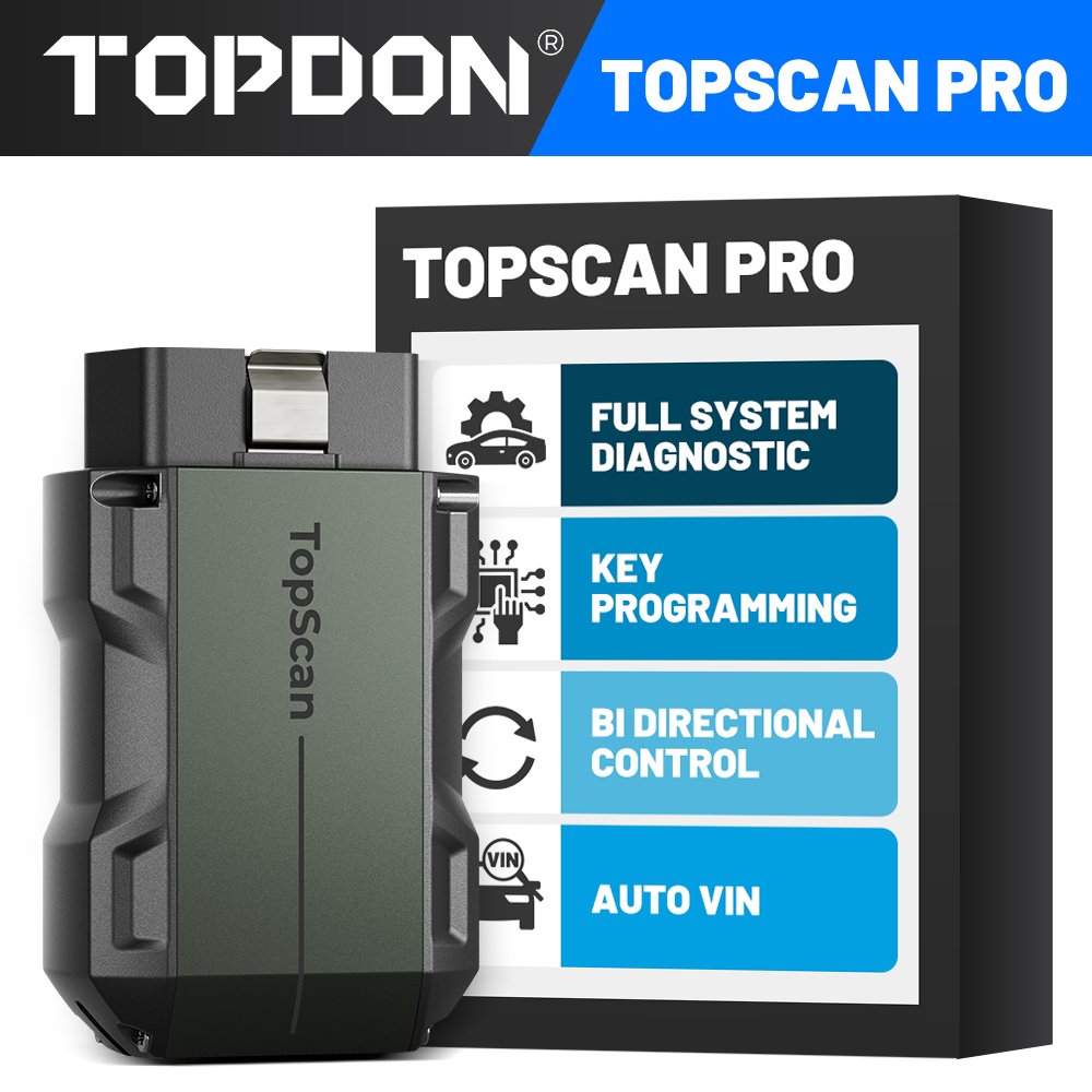 Topdon Tc001 Thermal Camera - TOPDON Topscan Pro Беспроводной сканер OBD2,