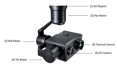 Тепловизионная камера-стабилиз – обзор и цена Thermal Imager Drone Gimbal