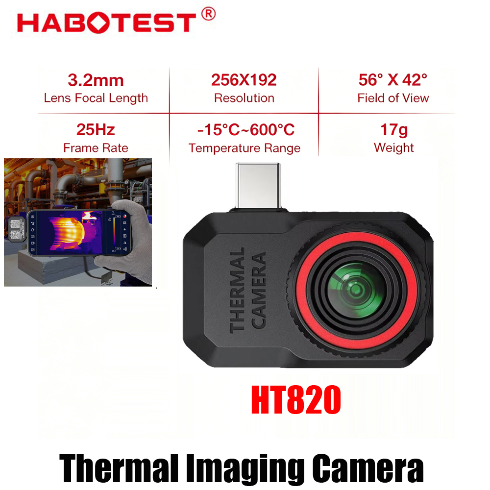 Новая тепловизионная камера HA – обзор и цена Thermal Imaging Camera 256X192