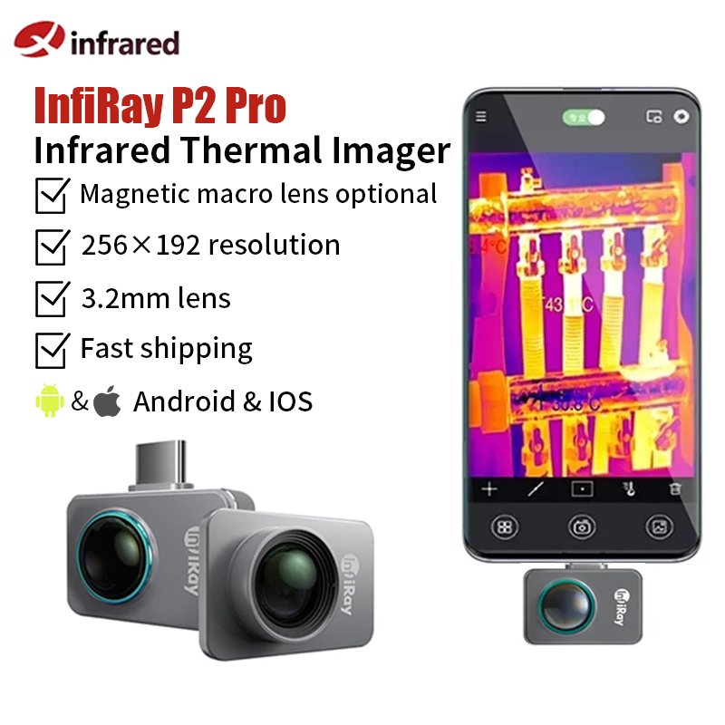 Термокамера Infiray P2 Pro для – обзор и цена Nf 521 Thermal Imaging Camera
