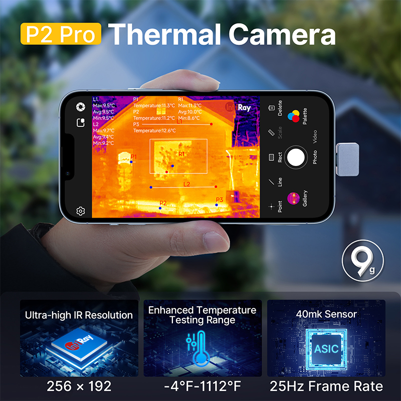 Термокамера Infiray P2 Pro для – обзор и цена Nf 521 Thermal Imaging Camera
