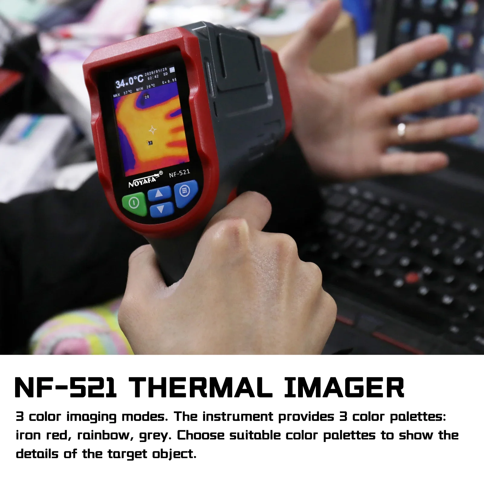 NF-521 Ручной инфракрасный теп – обзор и цена Nf 521 Thermal Imaging Camera