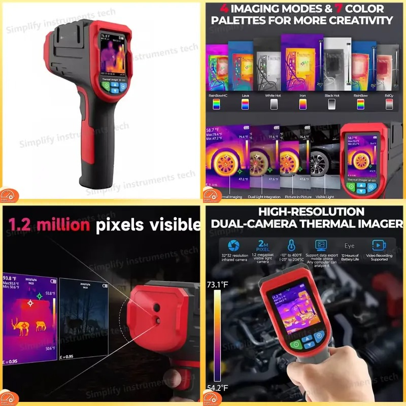 Промышленный портативный тепло – обзор и цена Nf 521 Thermal Imaging Camera